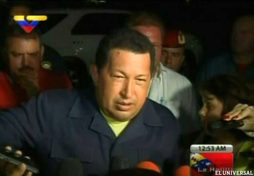 Chavez, 8 dias de angustia